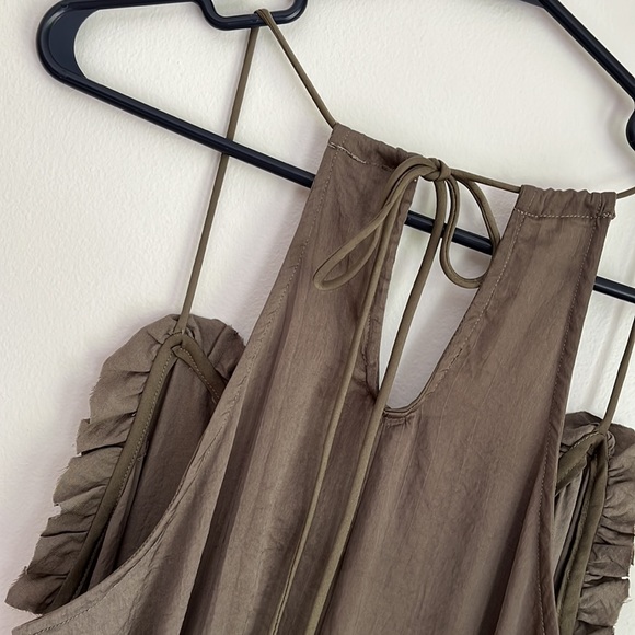 NWT FLAWLESS by Vici maxi dress Sz sm.  Questions? Comment below. Brown … - Picture 6 of 9